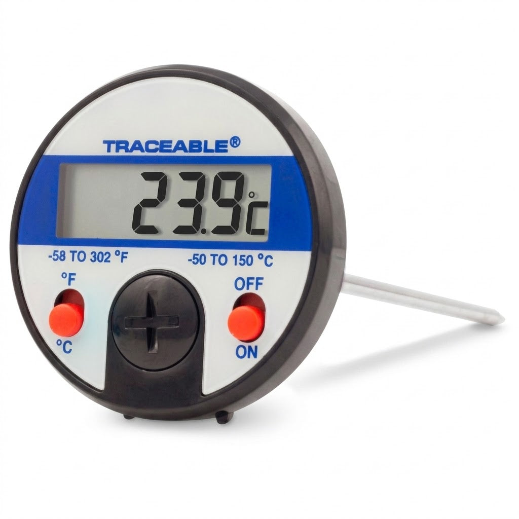 Termómetro Digital Vástago 133 mm de -50 a 150 °C ±1ºC Traceable Control Company 4049