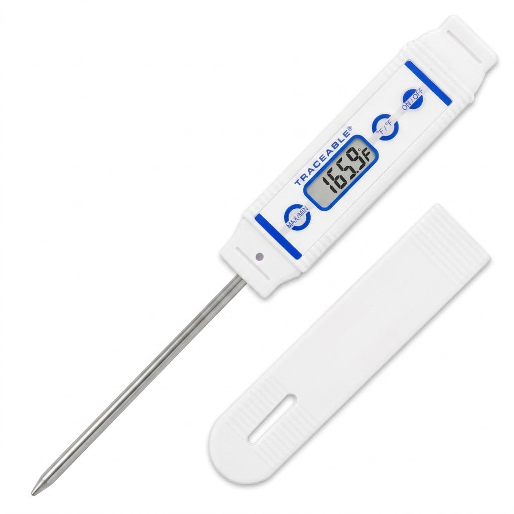 Termómetro Digital Alta Precisión Vástago 89 mm Traceable Control Company 4421
