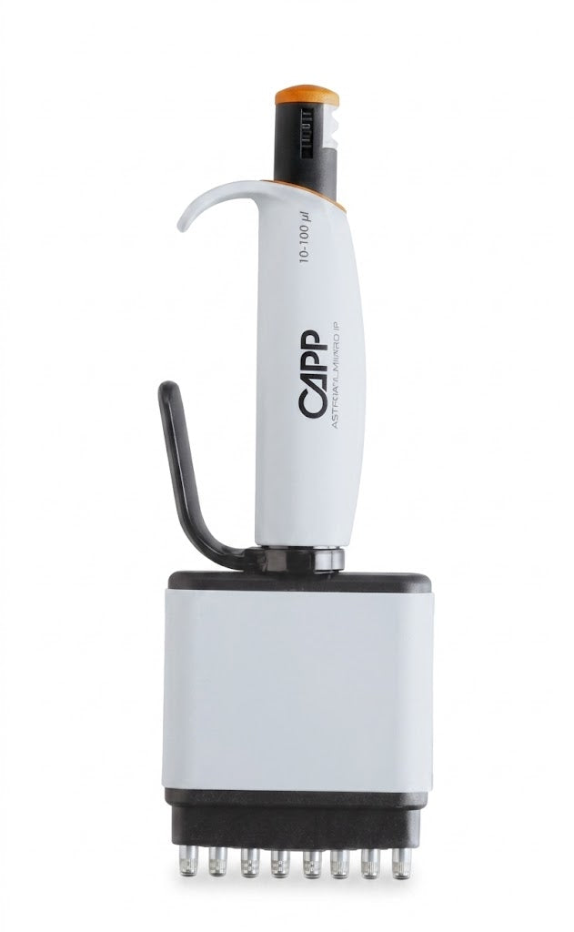 Micropipeta de 12 Canales CAPP Aero96 de Volumen Variable 30-300 uL Modelo C300-12