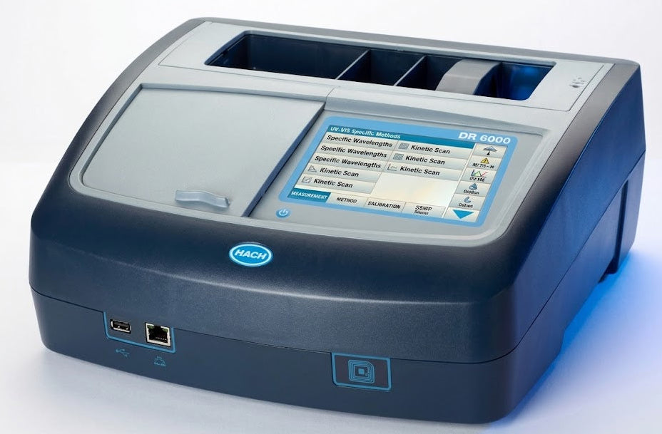 Espectrofotómetro Hach DR6000 UV-VIS sin tecnología RFID LPV441.99.00002