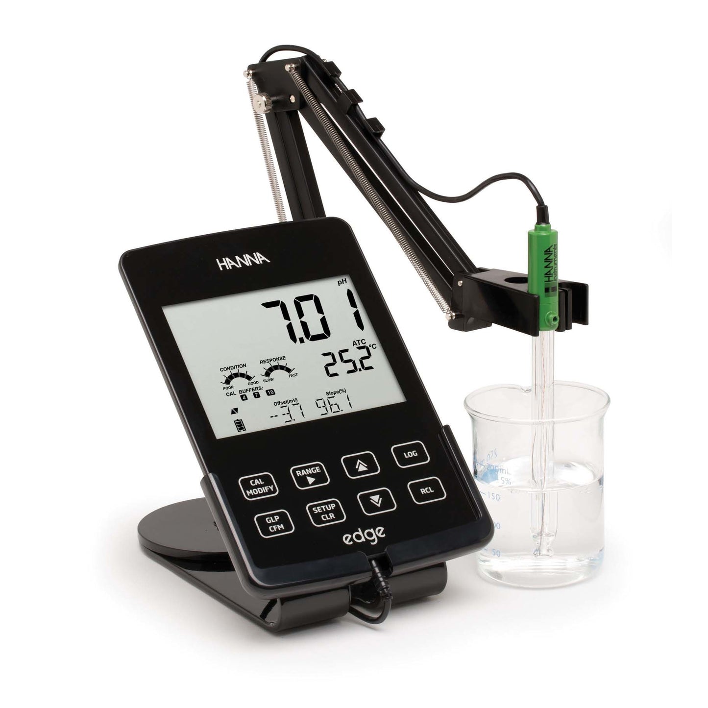 Medidor de pH Multiparamétrico de mesa edge HI2020-01 Hanna Instruments