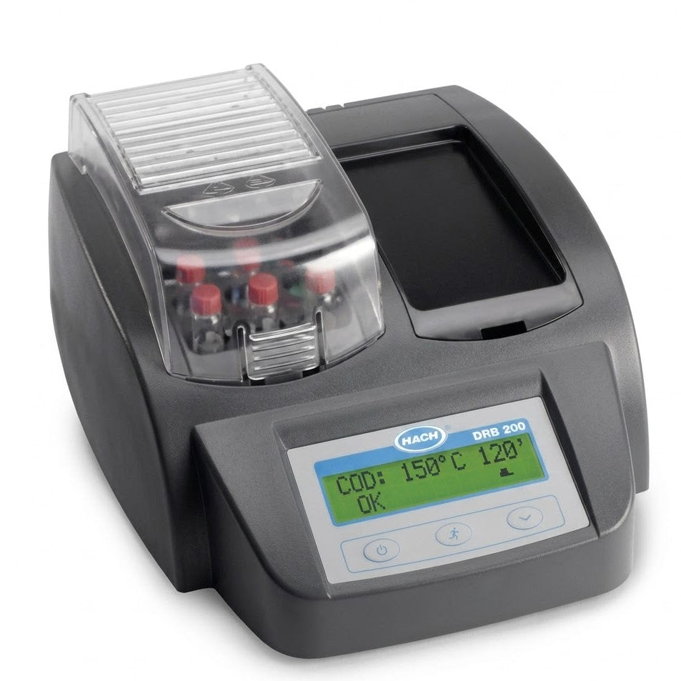 Reactor Digital Hach DRB200 Bloque de Digestion de 15 Cavidades de 16 mm 115 V CA LTV082.53.40001