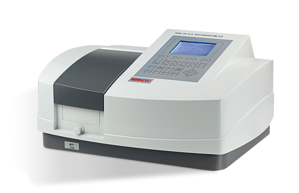 Espectrofotómetro UV-Visible de Haz Dividido SpectroQuest Modelo SQ4802 Unico