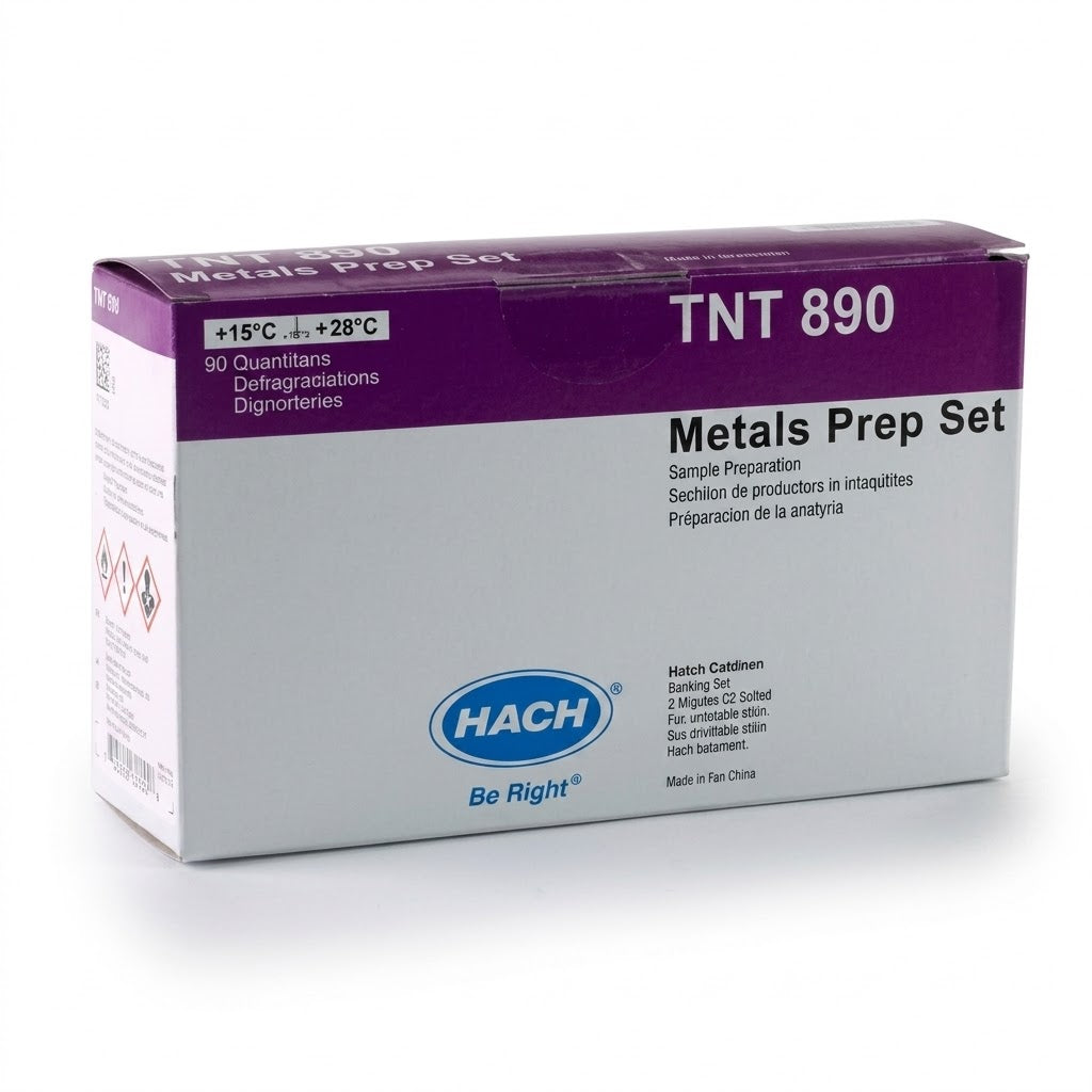 Conjunto de Preparacion de Metales Hach para Test en Cubeta TNTplus 50 digestiones TNT890