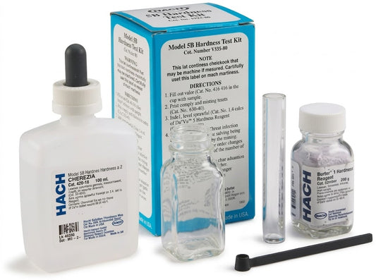 Kit de Prueba de Dureza Total Hach Modelo 5-B para Analisis de Agua 145300