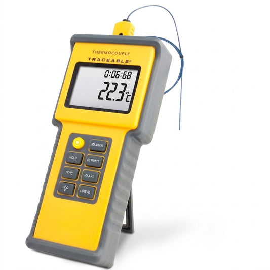 Termómetro Digital Altas Temperaturas con Sonda K -40-250ºC Traceable Control Company 4015