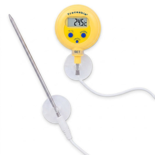 Termómetro Digital Resistente al Agua con Sonda de -50 a 300 °C ±1ºC Traceable Control Company 4039