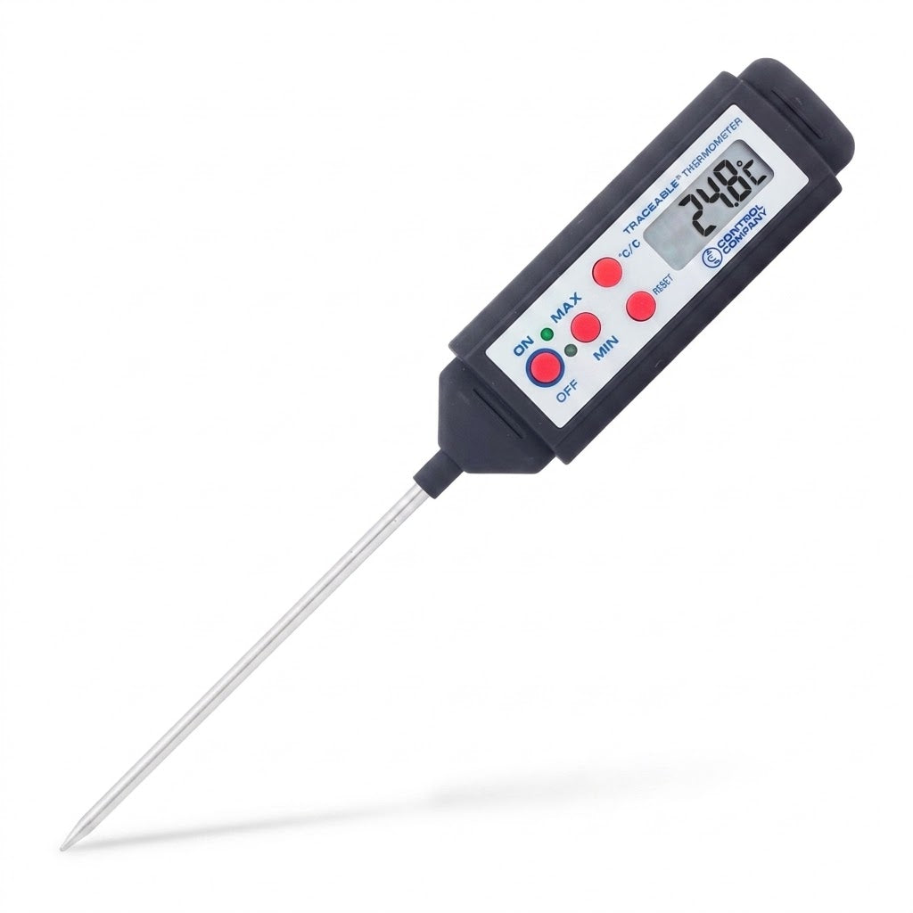 Termómetro Digital Vástago 89 mm de -50 a 300 °C Traceable Control Company 4050