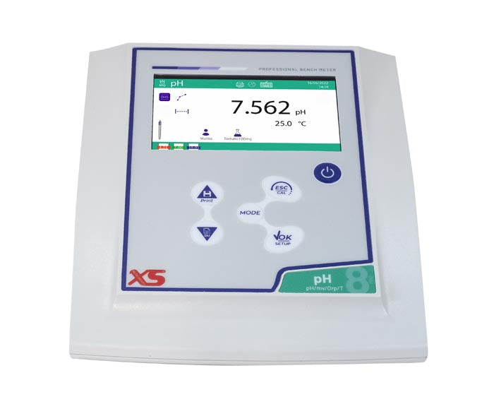 Medidor de pH de sobremesa pH 8 PRO electrodo de polímero S7 50101232