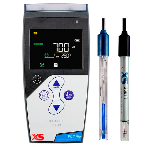 Medidor multiparamétrico portátil PC 7 Vio electrodo 201 T celda 2301 T 50110712