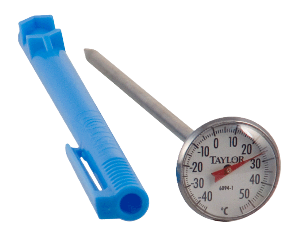 Termómetro Bimetálico de Bolsillo Vástago 127 mm de -40 a 50 °C Taylor 6094N