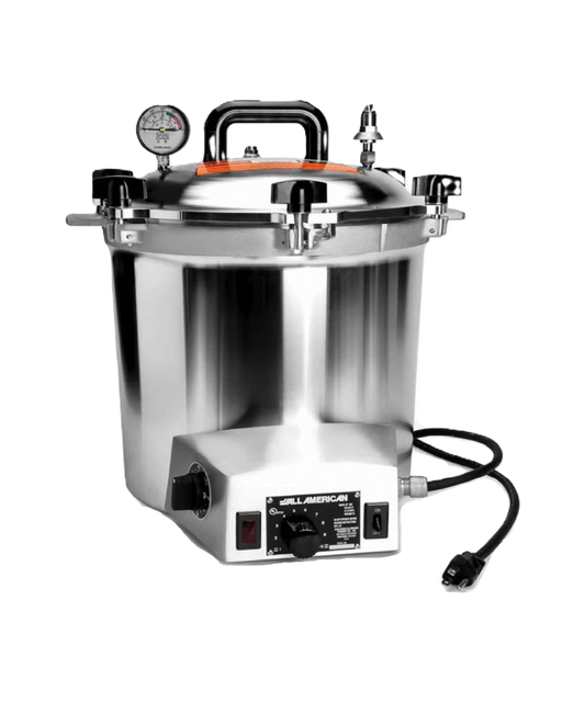 Autoclave de Vapor Eléctrica 24L 120V Modelo 50X Esterilizador de Laboratorio All American 50X-120V