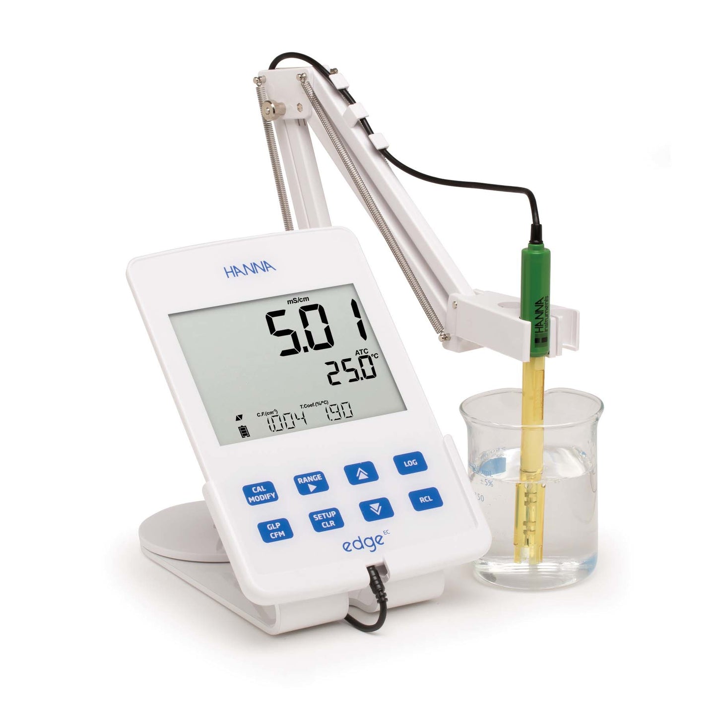 Medidor de Conductividad Eléctrica edge Dedicado Modelo HI2003-01 115V Hanna Instruments