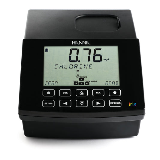 Espectrofotómetro de Luz Visible Iris Modelo HI801-01 Hanna Instruments