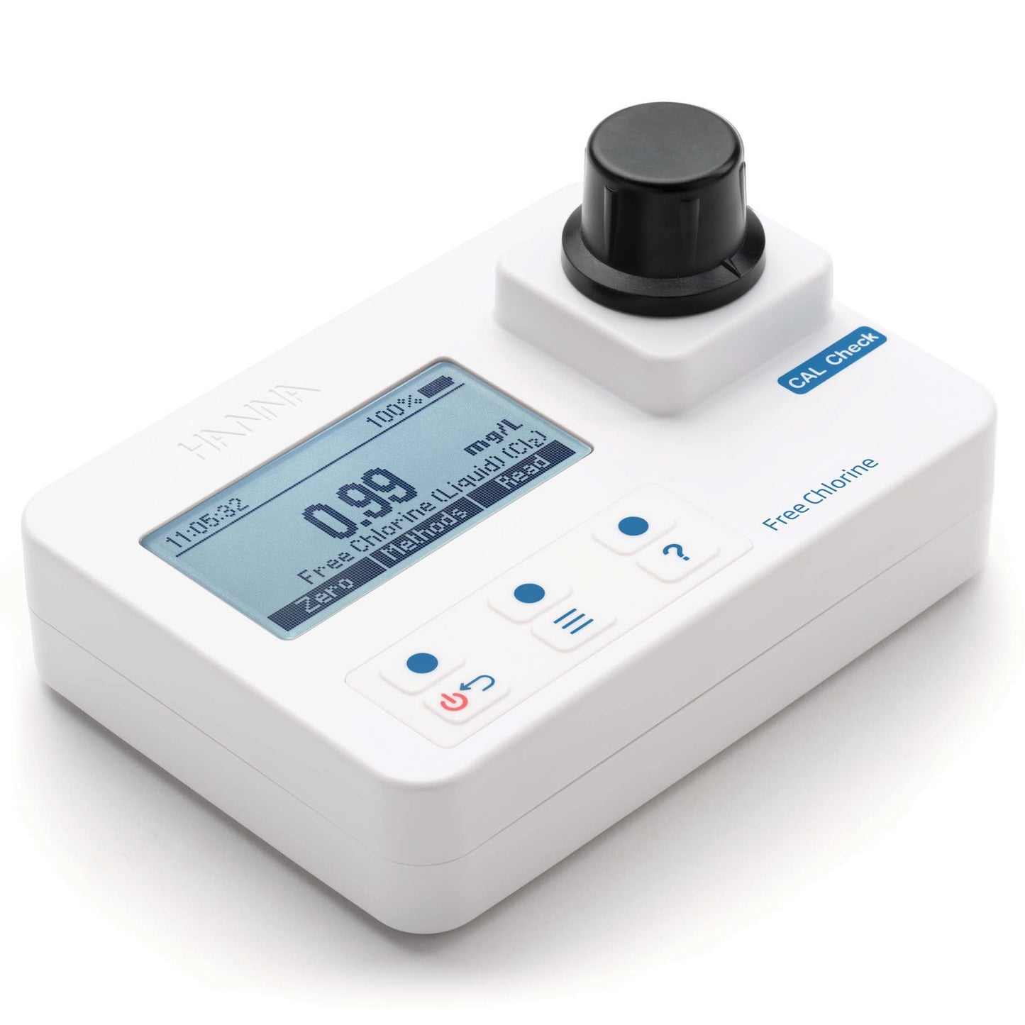 Fotómetro Portátil para Cloro Libre con Kit CAL Check Modelo HI97701C Hanna Instruments