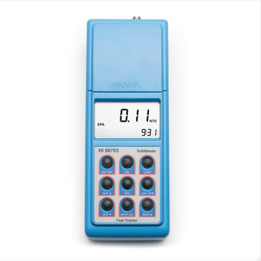 Turbidímetro Portátil con Cumplimiento EPA Modelo HI98703-01 Hanna Instruments