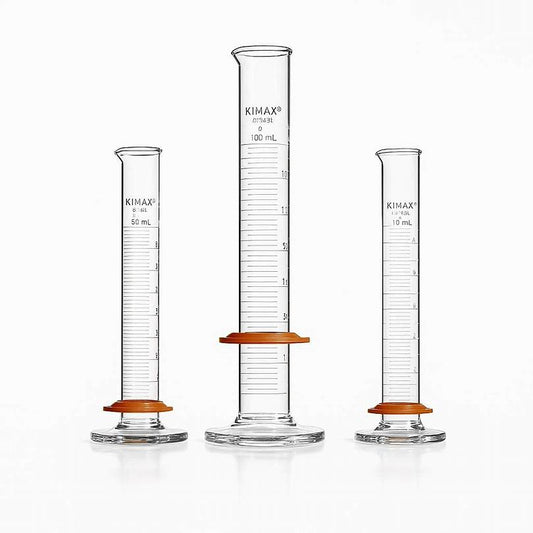 Probeta de Vidrio de 500 mL con Protector Clase A TC Kimax 20027-500