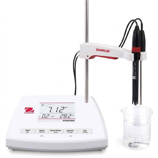 Medidor de pH de Mesa Starter ST2200-F con Electrodo Ohaus 30655944