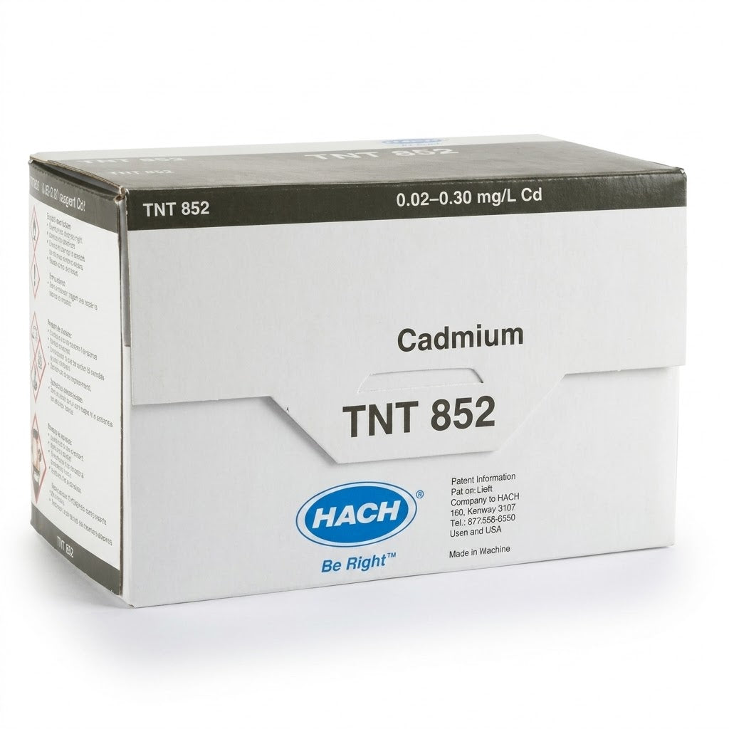 Test en Cubeta Hach TNTplus para Cadmio 0.02 a 0.30 mg/L Cd 25 pruebas TNT852