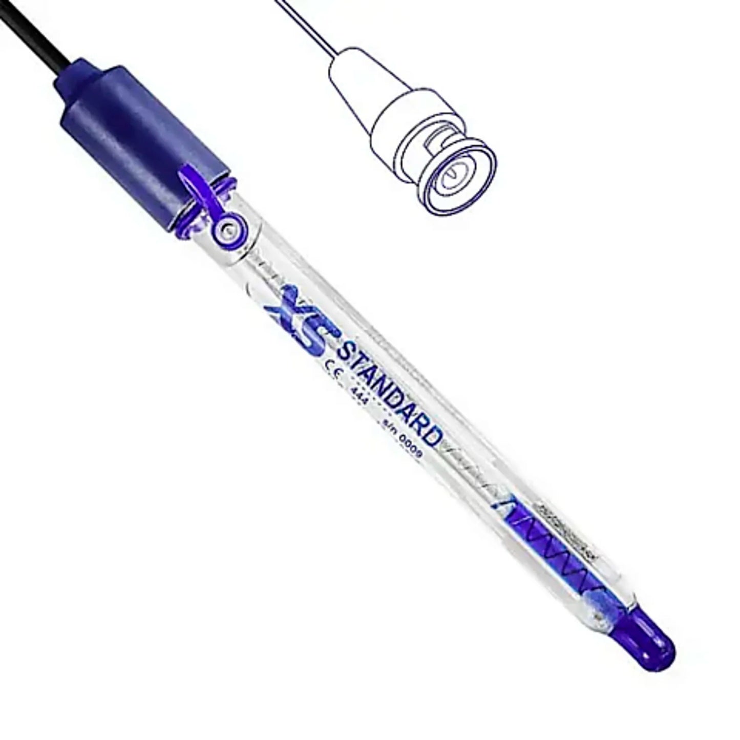 Electrodo de pH estándar para líquidos BNC de 0 a 14 XS0263