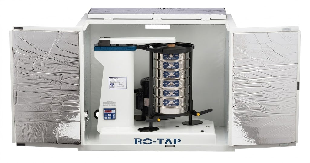 Gabinete Anti-Ruido W.S. Tyler Cabina de Insonorización para Tamizadora RO-TAP Modelos RX-29 y RX-30  R-30050