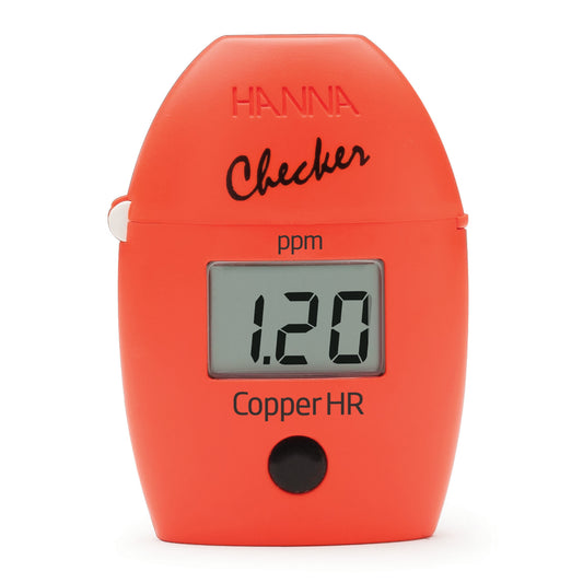 Colorímetro de Cobre de Intervalo Alto Checker HC HI702 Hanna Instruments
